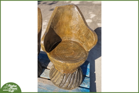 Sedia da Giardino Effetto Legno